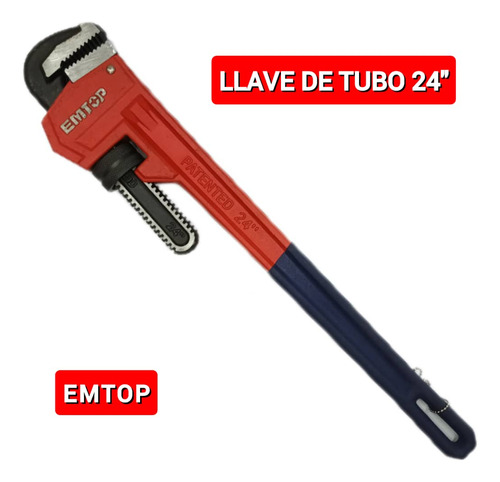 Llave De Tubo 24  Emtop Somos Tienda Física 