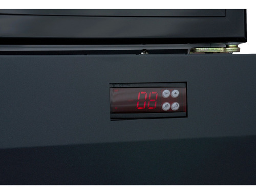 Visicooler 370 Litros Vc-370l Ventus Color Negro