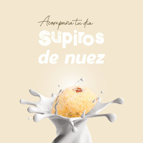 Galletas Nuez Gourmet - Suspiros De Nuez 240g