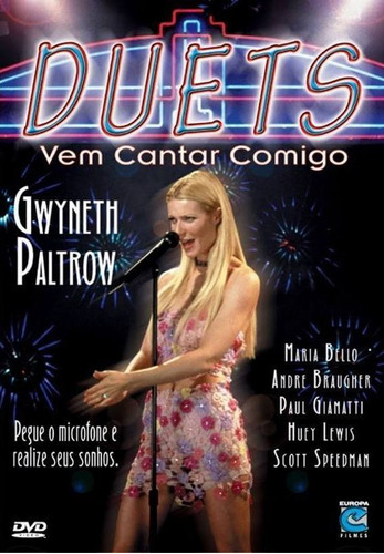 Dvd Duets Vem Cantar Comigo Gwyneth Paltrow