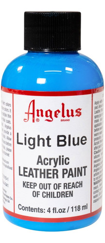 Pintura Acrílica Angelus 4 Oz ( 1 Pieza ) Color Light Blue