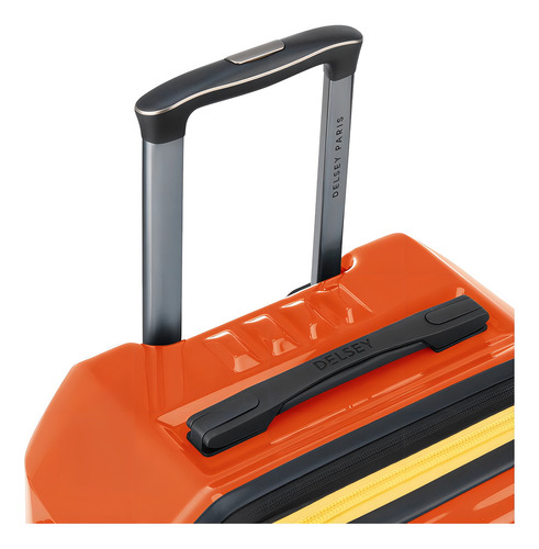 Valija Trunk Grande Expandible 80 Cm Delsey Rempart Color Naranja