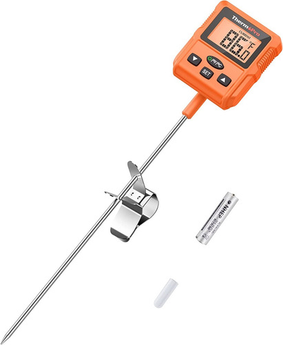 Imagen 1 de 8 de Termometro Cocina Thermopro Tp511 Ideal P/ Aceite Y Caramelo