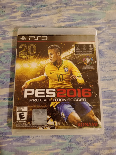 Pes 2016 Pro Evolución Soccer Ps3 Físico Usado 