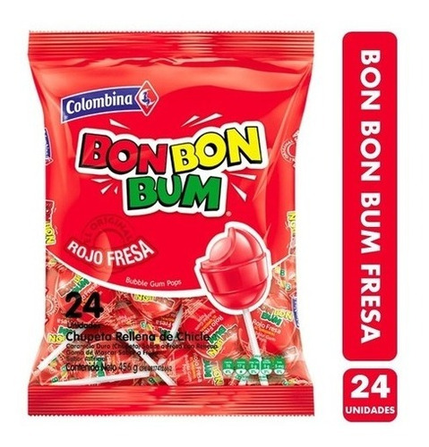 Coyac Bom Bom Bun X24 Dulces Sabores Variedad