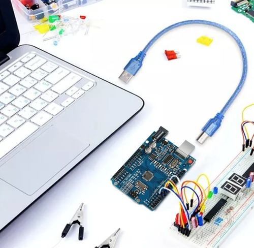 Uno R3 Smd Con Cable Usb Compatible Con Ide Arduino