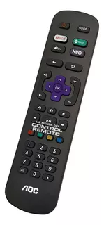 Control Remoto Aoc Roku Tv Nuevo