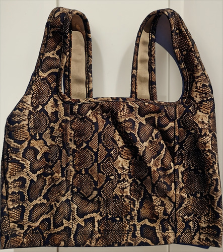 Top Mujer Escote Cuadrado Tela Print