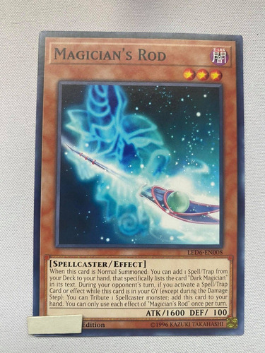 Magician's Rod Comun Yugioh