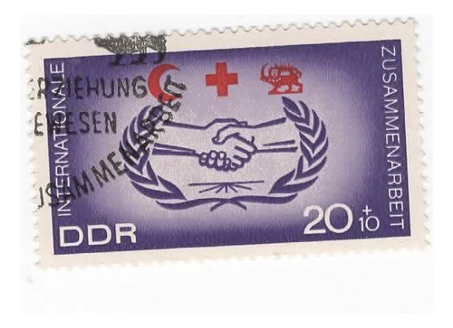 Alemania Del Este  Cruz Roja Internacional