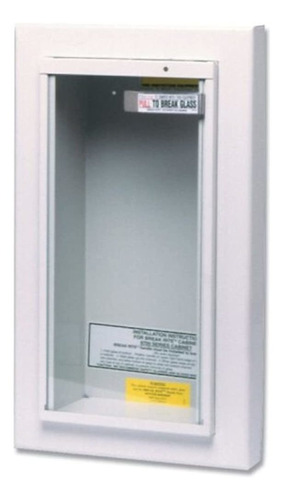 Kidde 468045 Potter Roemer Semirecessed Extintor De 10 Libra