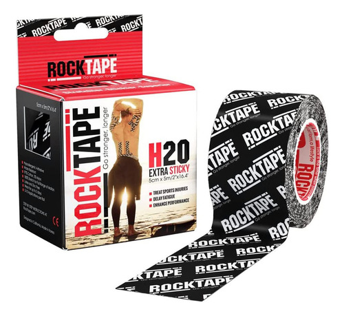 Rocktape Kinesiology Tape For Athletes - 2 X 16.4 Feet Be