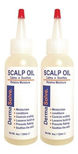 Dermasolve Psoriasis Scalp Oil (paquete De 2) Dermatitis Seb