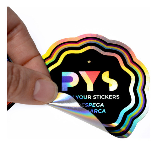 Calcomanías Personalizadas / Holograficas