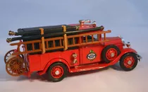 Comprar Carro Bombero A Escala De Coleccion Ford 1932 Trenton Vintag