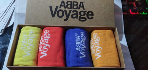 Abba Voyage Box Socks Caja Medias Logo Original Nuevo 2022.