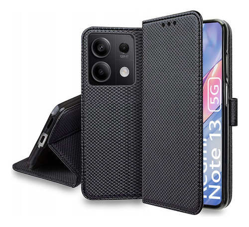 For Xiaomi Redmi Note 13 5g Wallet Flip Card Case+lanyard