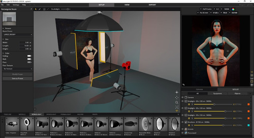 Set A Light 3d Simulador De Luz Para Estudio Fotográfico