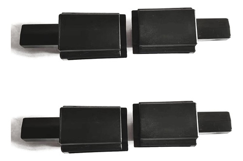 Accesorios Universales Para Cubierta De Carga 4 Pcs Negro