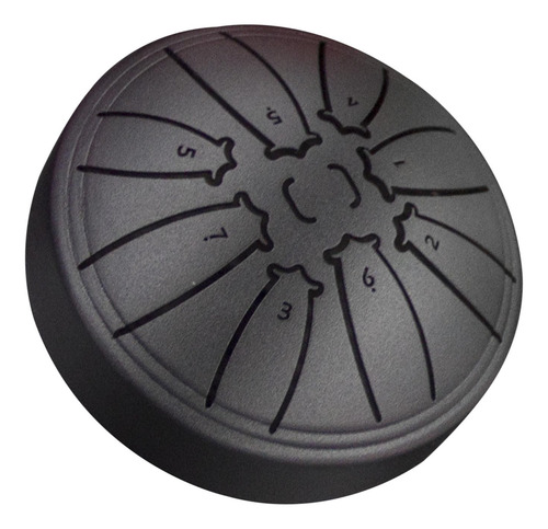 Tambor Mini Drum De Acero Al Carbono De 4 Pulgadas Y 8 Tonos