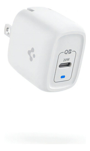 Cargador iPhone Spigen Power Arc Pro Usb C 20w Gan Color Blanco