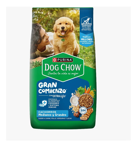 Dog Chow Adultos Raza Mediana Y Grande X 21 Kg