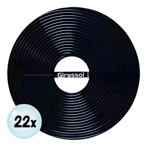 Kit Aquecedor Solar Girassol A1 Com 22x 84m³ Comando Tholz