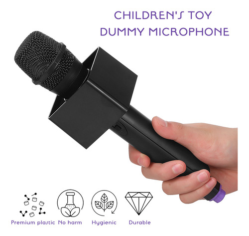 Micrófono Para Niños, Micrófono De Simulación De Plástico De