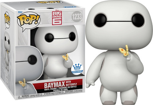 Funko Pop 1233 - Baymax With Butterfly (big Hero)