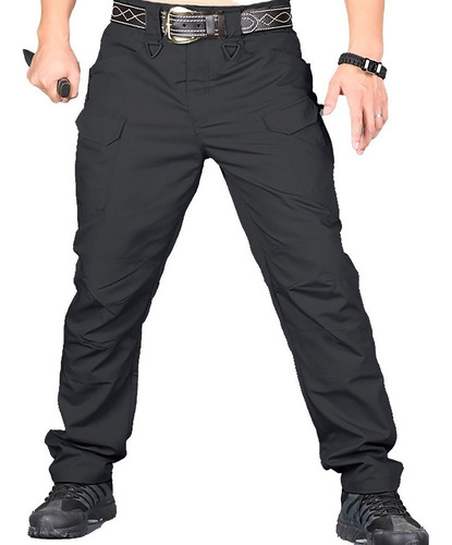 Pantalones Tácticos Militares Impermeables Para Hombres [u]