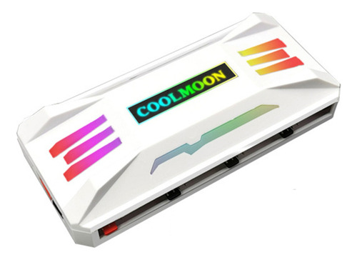 Controlador Coolmoon Rgb 4 Pinos Pwm 5v 3 Pinos Argb Ventila