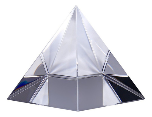 Prisma De Pirámide De Cristal Óptico Juguete Multicolor De 2
