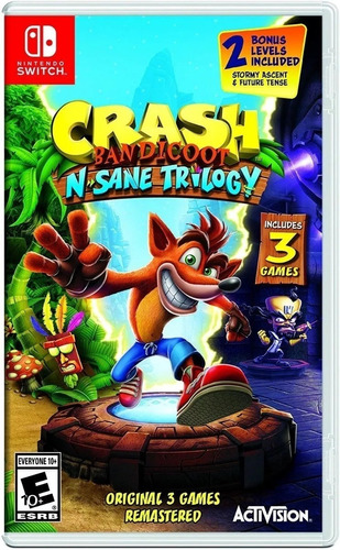 Crash Bandicoot N Sane Trilogy Nintendo Switch