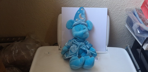 Disney Store Mickey Mouse Fantasia Blue Face Plush 30 Cms