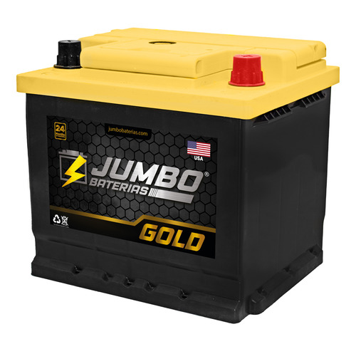 Bateria Automotriz Jumbo Gold 99-580 Free 2 Year Warranty