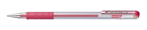 Caneta Hibrid Gel Grip Pastel K118 0.8mm Vermelho - Pentel
