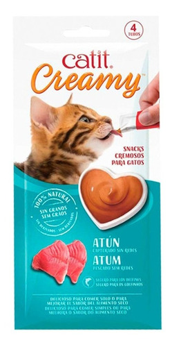 Cat It Creamy Snack Para Gatos De Atun - Petit Pet Shop