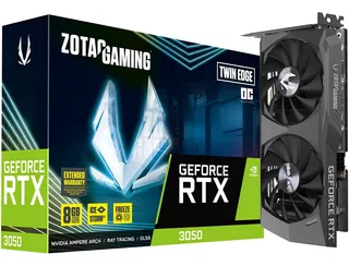 Tarjeta Gráfica Zotac Gaming Geforce Rtx 3050 Twin Edge Oc