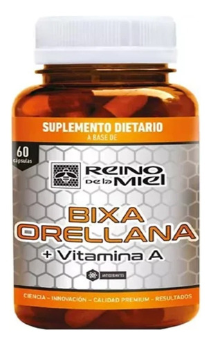Bixa Orellana + Vitamina A - Reino 60 C