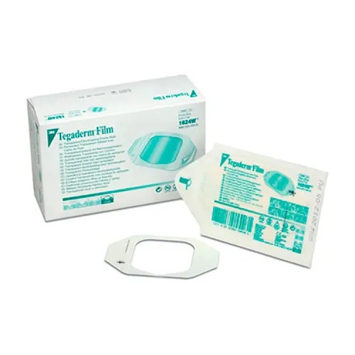 Tegaderm Apósito 3m Transparente 6x7 Cm 1624w C/50 Piezas