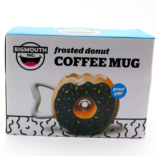 Imagen 4 de 4 de Taza Dona Chocolate Bigmouth Inc 355ml