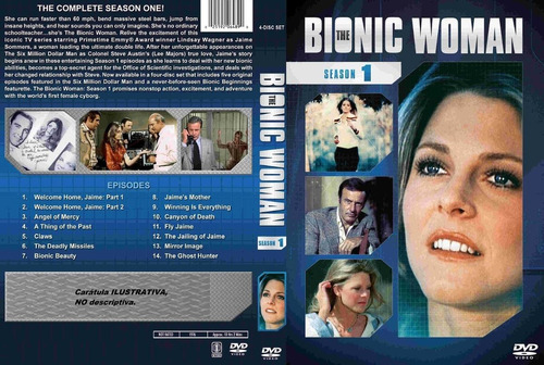 La Mujer Bionica Completa En Blu Ray Español 1080p Promo 3x2