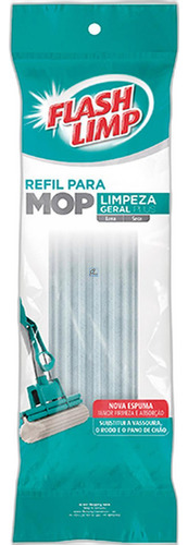 Refil Rodo Absorvente Flash Limp 28cm