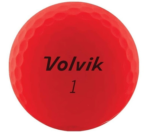 Pelotas De Golf Rojo Mate