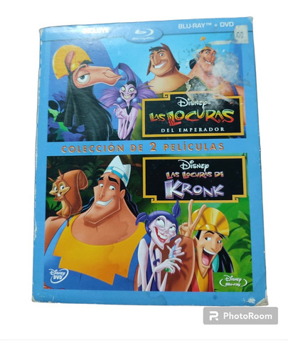 Las Locuras Del Emperador Disney Bluray Película Original