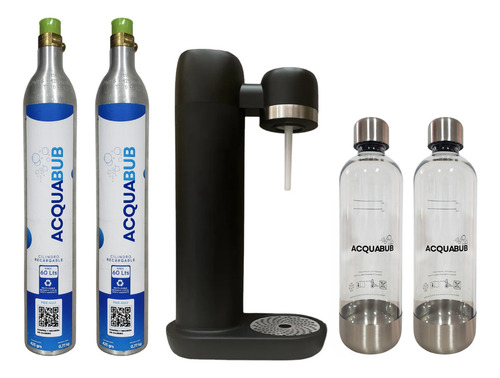 Máquina Gasificadora De Agua Soda Perfecta En Casa Pack 7 Color R2
