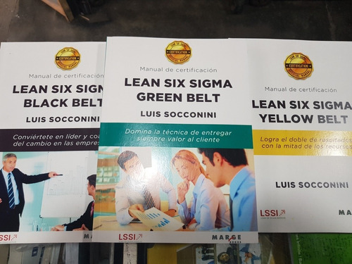 Libro Lean Six Sigma (yellow-green-black) Socconini 