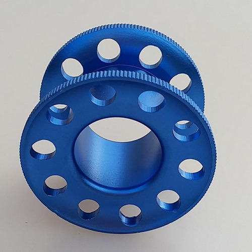 3x Carrete De Aleación De Aluminio Portátil Rueda Del