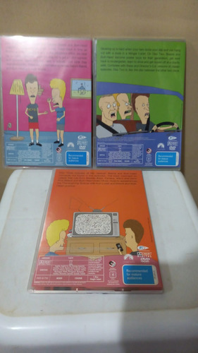 Dvd Beavis & Butthead Vol1 Triplo 3 Temporadas Mtv Legendado