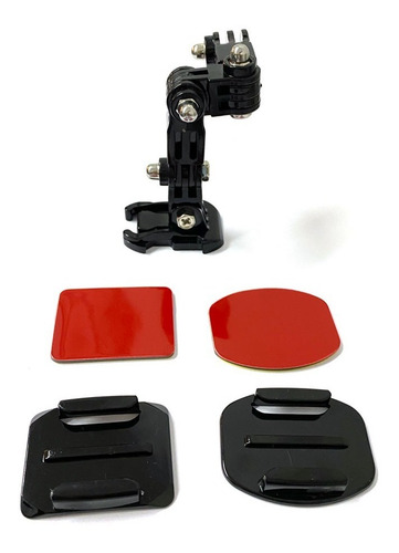 Imagem 7 de 9 de Kit Lateral De Suporte Para Capacete Gopro Sjcam Eken